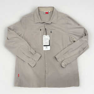 Craghoppers Men’s Insect Shield Travel Shirt Zip Pockets Button Up NWT XL